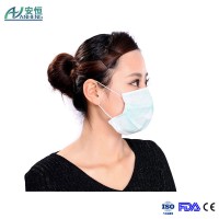 Disposable Nonwoven Face Mask Tie on or Earloop