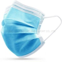 PP Non Woven Disposable Protective Earloop/Tie on 3layers Anti Dust Face Mask in Blue